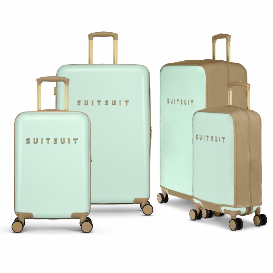 SUITSUIT Fusion - Misty Green - Safe Travels Set (55/76 Cm) Travel Sets