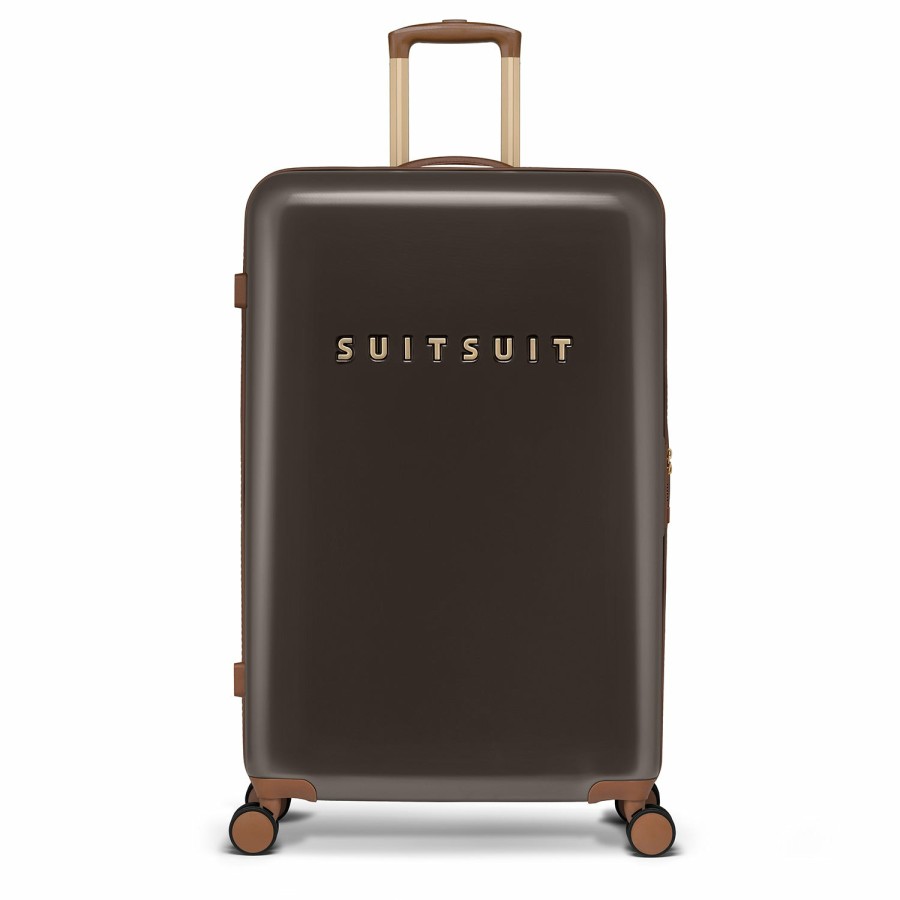 SUITSUIT Fab Seventies Classic - Espresso Black - Perfect Packing Set (76 Cm) Travel Sets