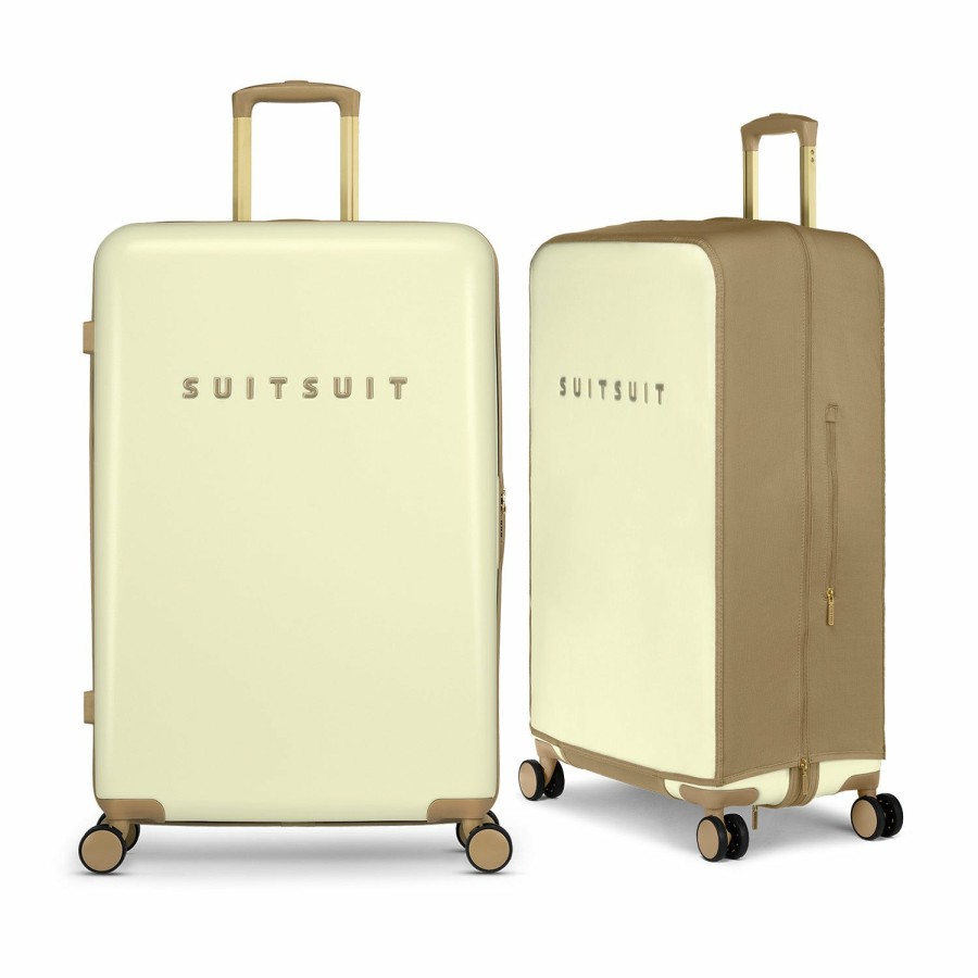 SUITSUIT Fusion - Dusty Yellow - Safe Travels Set (76 Cm) Travel Sets